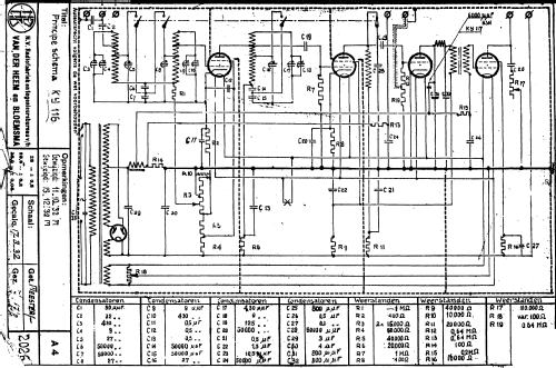 KY116; Erres, Van der Heem (ID = 198997) Radio