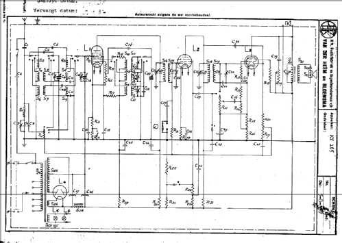 KY165; Erres, Van der Heem (ID = 145466) Radio