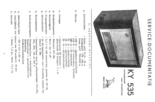 KY535; Erres, Van der Heem (ID = 1446847) Radio