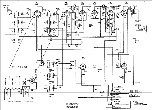 581 ; Espey Mfg. Co., Inc. (ID = 323510) Radio