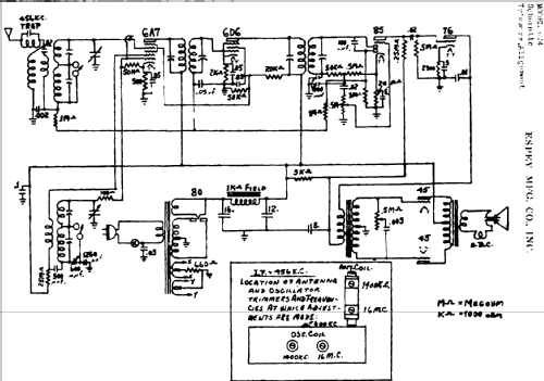 674 ; Espey Mfg. Co., Inc. (ID = 321208) Radio