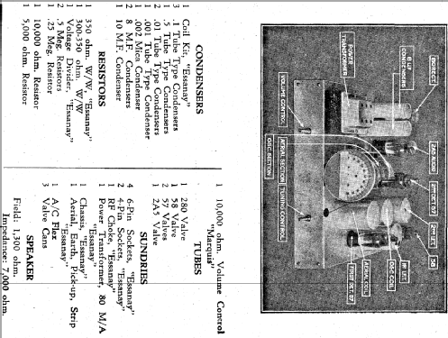 5-Valve Super 5MS; Essanay (ID = 1825320) Radio