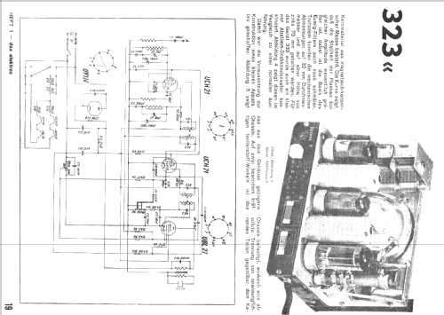 323U; Eumig, Elektrizitäts (ID = 2013421) Radio