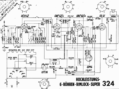 324-GW; Eumig, Elektrizitäts (ID = 6440) Radio