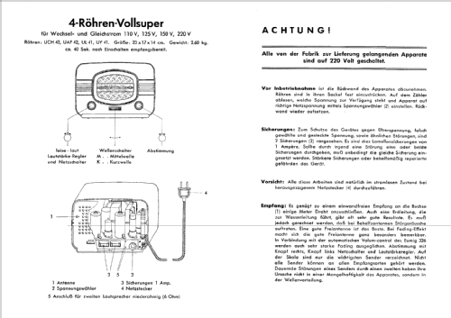 326 ; Eumig, Elektrizitäts (ID = 121567) Radio