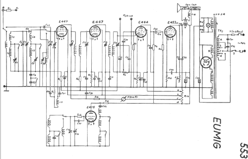 553; Eumig, Elektrizitäts (ID = 15780) Radio