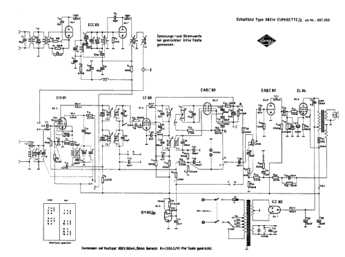 Eumigette 382W ; Eumig, Elektrizitäts (ID = 2142768) Radio