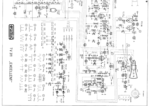 Excellent TV311; Eumig, Elektrizitäts (ID = 111625) Fernseh-E