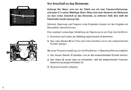 Tonfilmprojektor für Super 8 und Single 8 Sound 75; Eumig, Elektrizitäts (ID = 1640815) R-Player