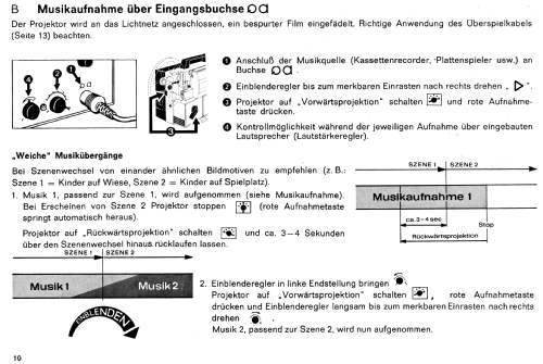 Tonfilmprojektor für Super 8 und Single 8 Sound 75; Eumig, Elektrizitäts (ID = 1640826) R-Player