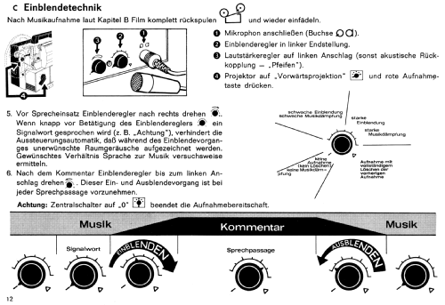 Tonfilmprojektor für Super 8 und Single 8 Sound 75; Eumig, Elektrizitäts (ID = 1640828) R-Player