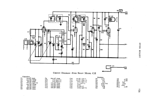 C/A 7pin mini valves; Ever Ready Co. GB (ID = 530930) Radio