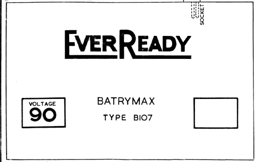 N3; Ever Ready Co. GB (ID = 1180008) Radio
