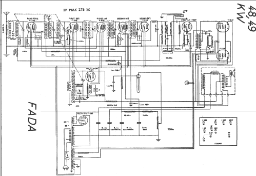 49 Flash-O-Graph Ch= KW; Fada Radio & (ID = 15974) Radio