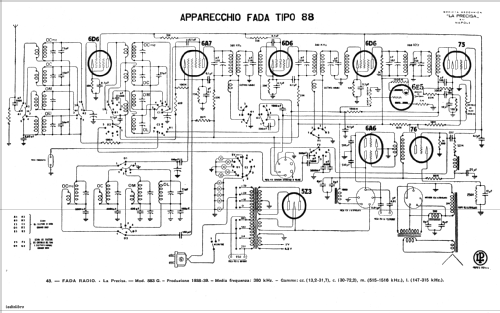 Radiofonografo 883G Ch=88; Fada Radio, Società (ID = 255449) Radio
