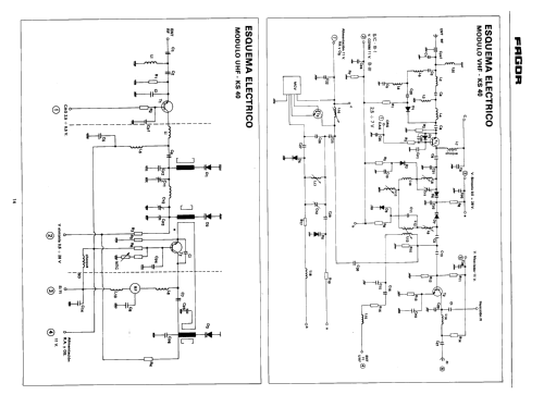 VHF/UHF Selector de Canales. Channel Selector. Tuner SDF 40; Fagor Electrónica; (ID = 2178134) mod-past25
