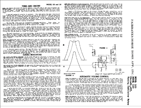 110 ; Fairbanks, Morse & (ID = 332300) Radio