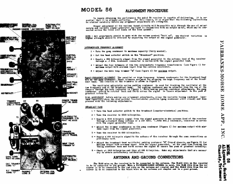 56 ; Fairbanks, Morse & (ID = 333747) Radio