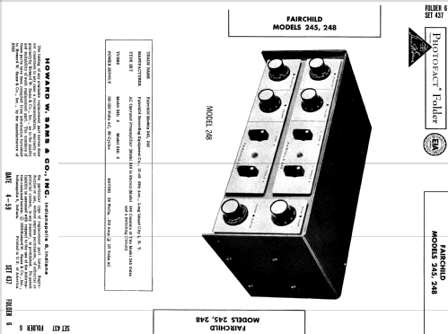 248 ; Fairchild Recording (ID = 641441) Verst/Mix