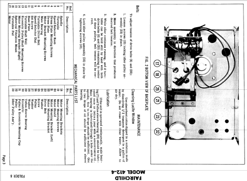 412-4 ; Fairchild Recording (ID = 782436) Enrég.-R