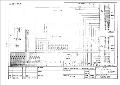 Spectrum Analyser 352C; Farnell Instruments (ID = 2613514) Ausrüstung