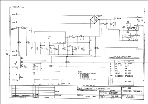 Spectrum Analyser 352C; Farnell Instruments (ID = 2613522) Equipment
