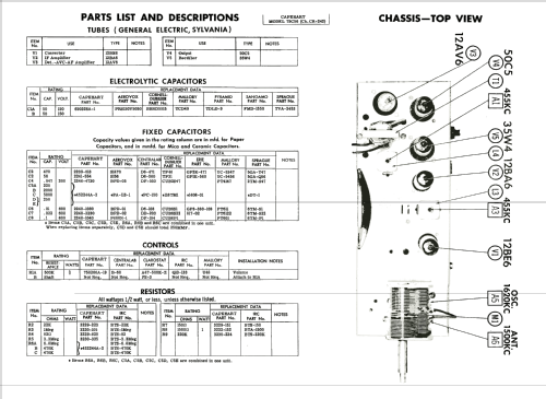 75C56 Ch=CR-242; Farnsworth (ID = 2024943) Radio