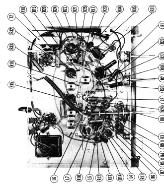 Capehart 1005-B Ch= C-296; Farnsworth (ID = 2918348) Radio