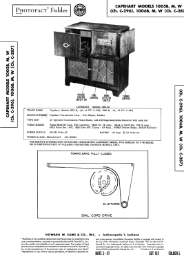 Capehart 1006-B Ch= C-287; Farnsworth (ID = 2918375) Radio