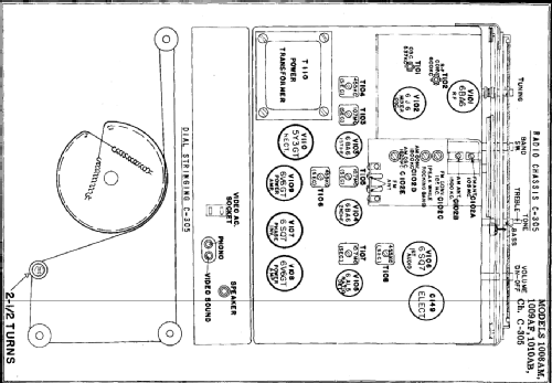 Capehart 1009AF Ch= C-305; Farnsworth (ID = 202020) Radio