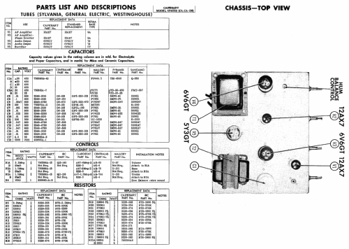 Capehart 16PH55F Ch= CA-156; Farnsworth (ID = 462303) Reg-Riprod