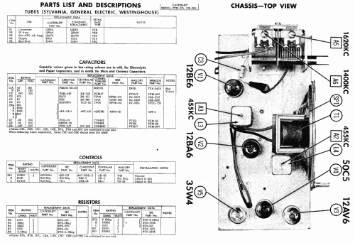 Capehart 2T55 Ch= CR-154; Farnsworth (ID = 462279) Radio