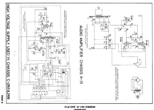 Capehart 462-P12 ; Farnsworth (ID = 498654) Televisión
