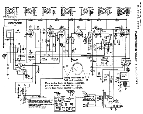DK73 Ch= C140-1; Farnsworth (ID = 346006) Radio