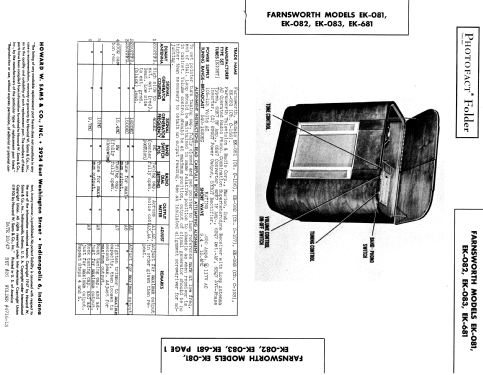 EK-681 CH= C156; Farnsworth (ID = 900139) Radio