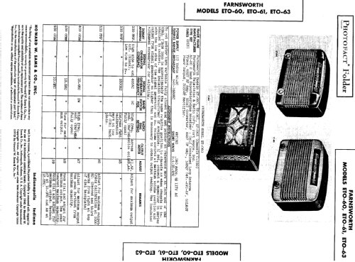 ET-060 Ch= C-150; Farnsworth (ID = 457378) Radio