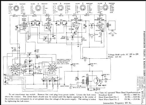 ET-651BUZ Ch= 171; Farnsworth (ID = 329985) Radio