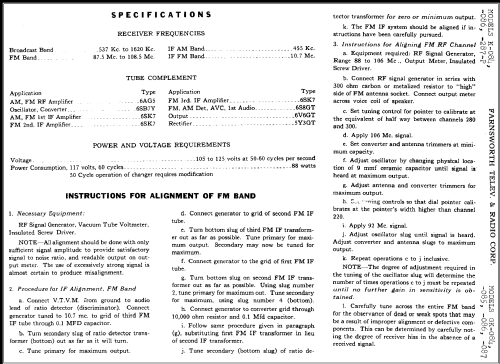 GK-087 ; Farnsworth (ID = 331483) Radio