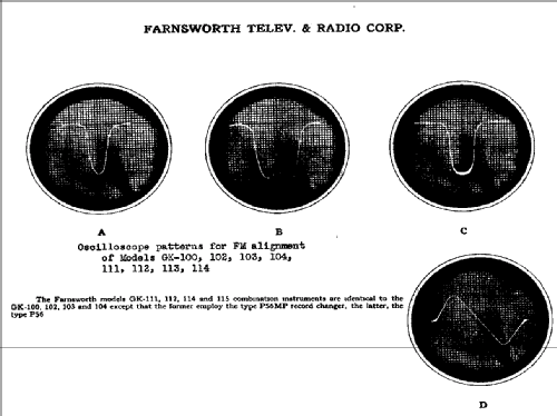 GK-100 Ch= C-170; Farnsworth (ID = 348319) Radio