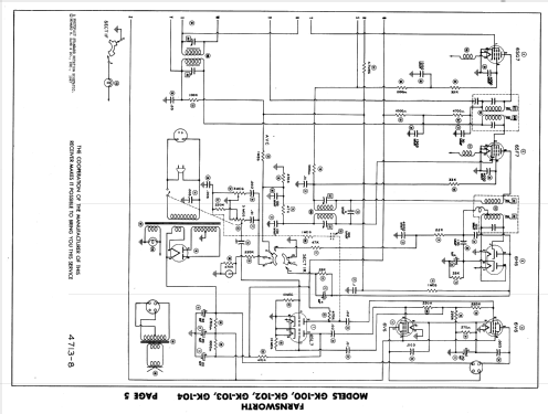 GK-100 Ch= C-170; Farnsworth (ID = 879257) Radio