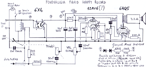 Happy Record ; Faro Nuova Faro; (ID = 2053234) Sonido-V