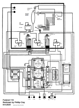 110 ; Federal Radio Corp. (ID = 3169958) Radio