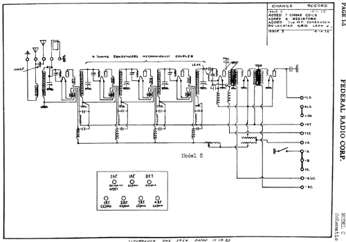 C20 Orthosonic ; Federal Radio Corp. (ID = 612954) Radio