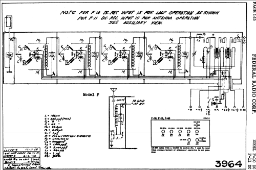 F-40 Orthosonic ; Federal Radio Corp. (ID = 613013) Radio