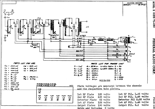 H40-25 ; Federal Radio Corp. (ID = 613101) Radio