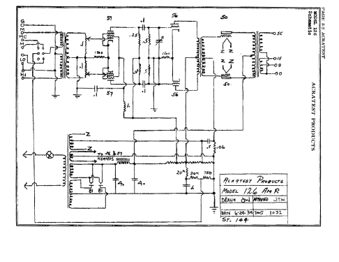 Acratest 126; Federated Purchaser, (ID = 47854) Ampl/Mixer