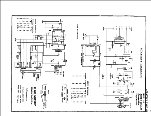 Acratest 196; Federated Purchaser, (ID = 48927) Ampl/Mixer