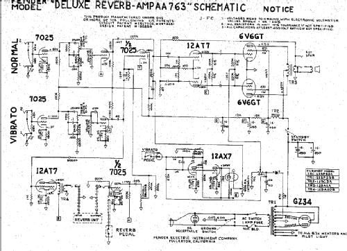 Deluxe Ch= AA763; Fender Electric (ID = 445782) Ampl/Mixer