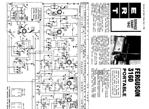 10-Transistor 3160 ; Ferguson Brand, (ID = 2306251) Radio