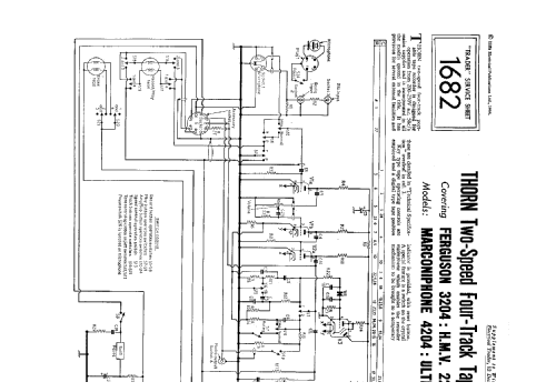 3204; Ferguson Brand, (ID = 1337488) Sonido-V